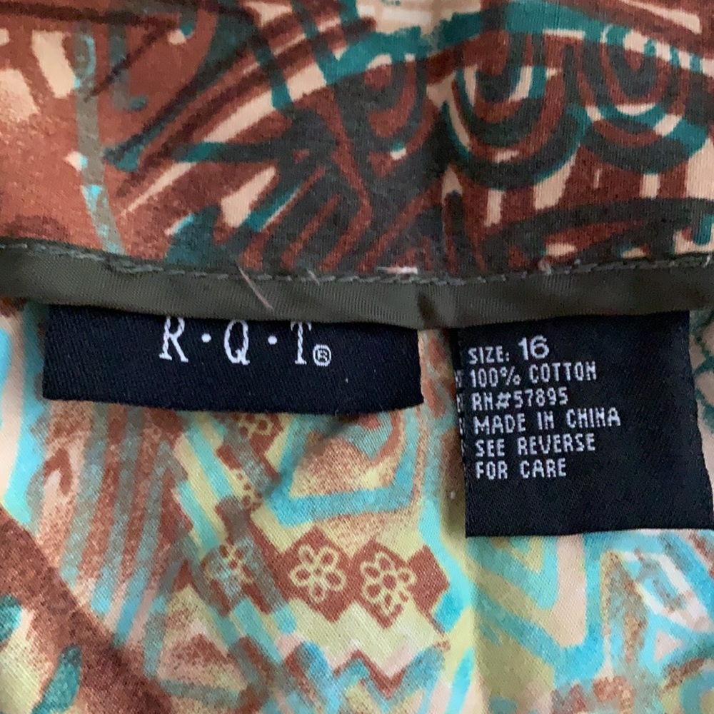 🍒 R  Q T. Long Skirt. Size 16 - Picture 2 of 3